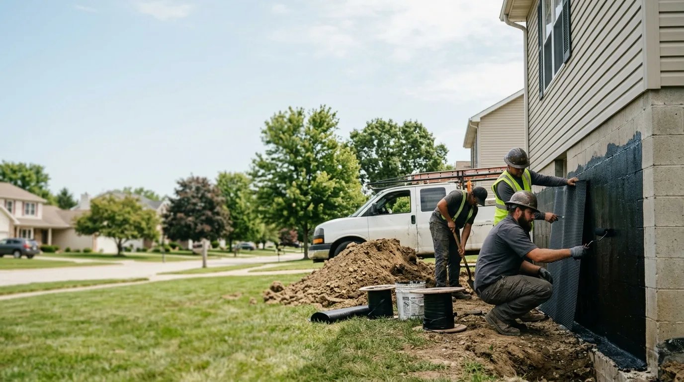 Basement Waterproofing in Clarksburg, IN near me
